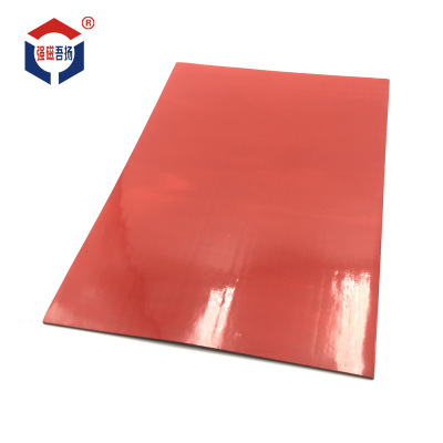 Rubber soft magnet custom-made rectangular special-shaped magnetic film environmental protection back Rubber magnet soft strip processing manufacturers