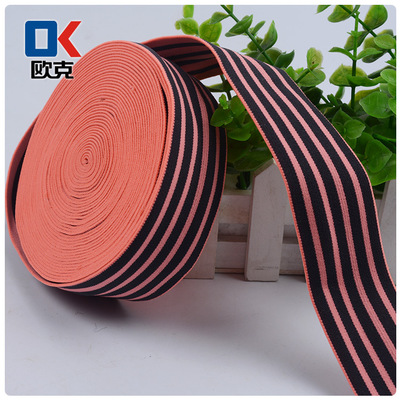 Factory wholesale jacquard elastic high density elastic manufacturers clothing accessories