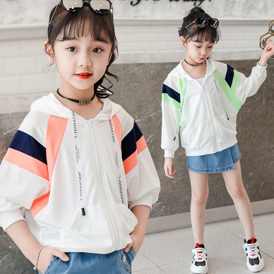 New 2019 children's wear Korean version of cuhk children's outdoor clothing air-ditch cardigan summer