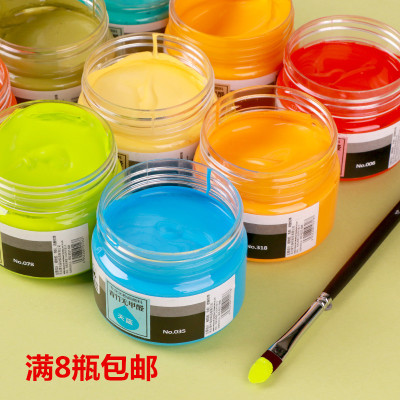 Green bamboo gouache pigment 100 ml professional grade formaldehyde - free advanced grey preliminary art examination art painting pigment can