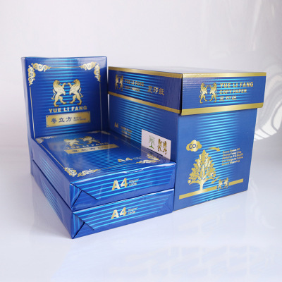 Lanyue cubic 80g copier paper A4 printing paper multi-functional office special paper two-sided painting white paper wholesale