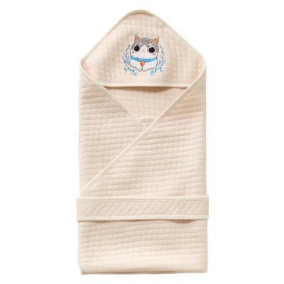 Baby bag is made of pure cotton for newborn Baby. It is made of thin spring and summer blanket swaddling blanket It for Baby