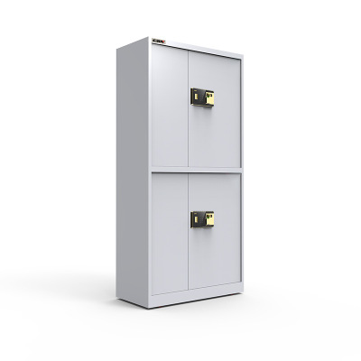 English confidential cabinet cabinet file cabinet data files with two sections of intelligent confidential cabinet