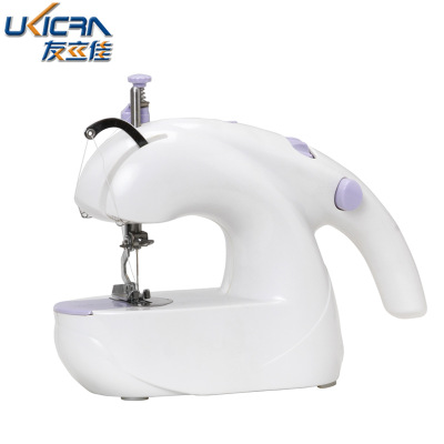 Manufacturers direct youlijia 0205 mini sewing machine home sewing machine sewing thick overlock double line