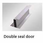 Double seal door