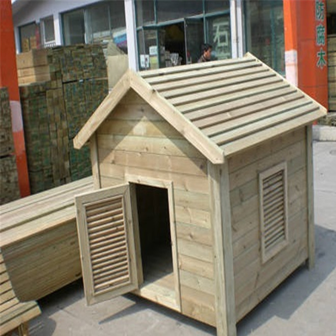 Provide anti-corrosion wood pet nest to undertake outdoor landscape project carbonized wood gardening one-stop service
