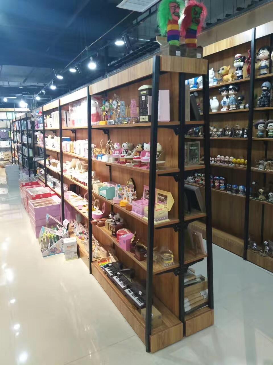 Linfen warehouse multilayer shelf corner multifunctional folding shelving product exhibition rack