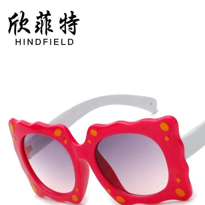 New children's sunglasses 6154 personality trend sunglasses anti-ultraviolet sunglasses cartoon children's mirror