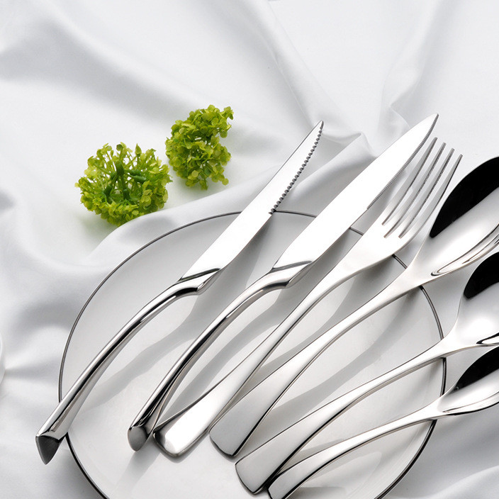 Italian Kaya western tableware set 304 stainless steel knife, fork and spoon high-end hotel supplies dinner party