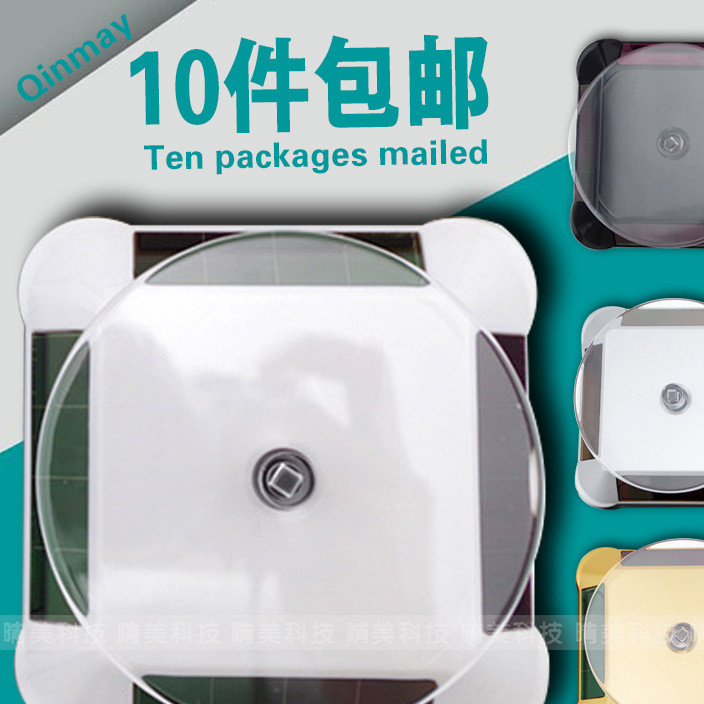 Package mail solar energy display table turntable display rack rotating table jewelry jade jewelry mobile phone watch jewelry rack