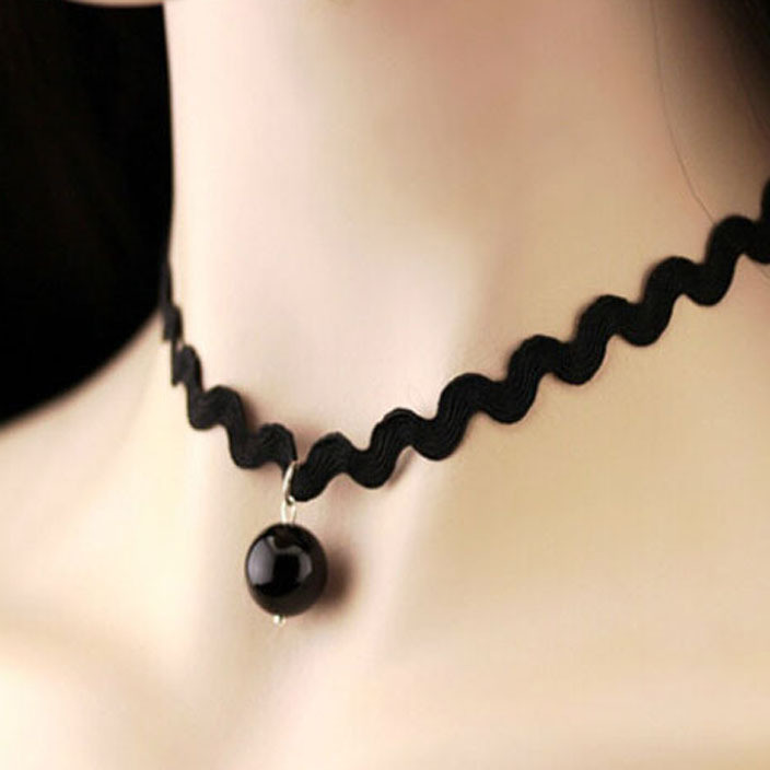 Korean version of fashion collar chain female decorative necklace delicate pearl collar ornaments manufacturers wholesale