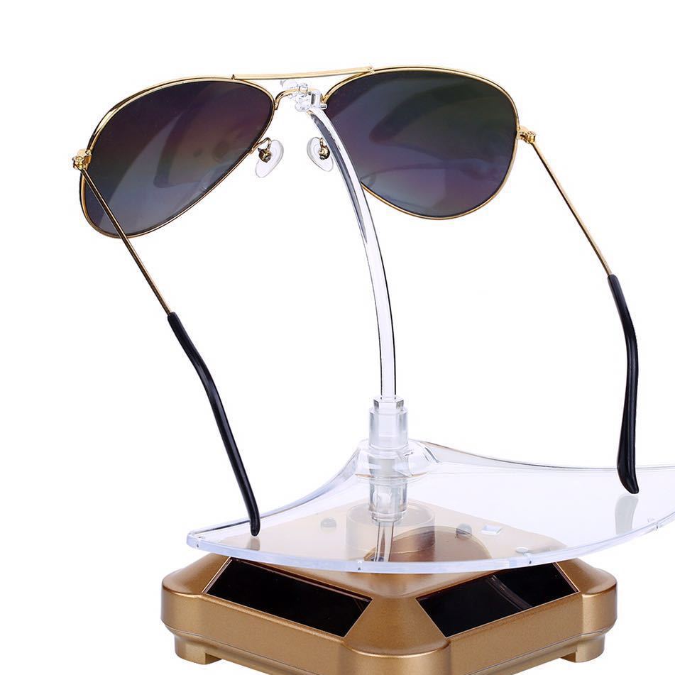 Solar glasses display rack rotating display table counter prop bracket sunglasses container display bracket
