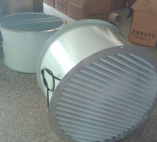 Bt35-11-2.8 explosion-proof axial flow fan can be equipped with rainproof louver ventilation and exhaust equipment