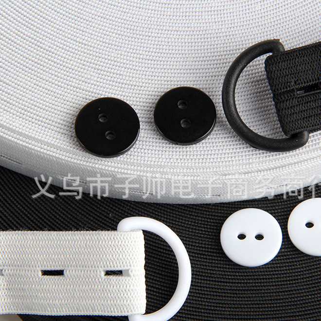 D-ring buckle maternity pants elastic plastic adjustment buckle clothing bag buckle accessories backpack accessories
