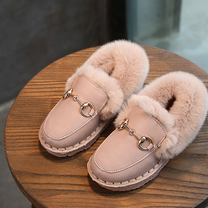 2017 cute dangdang children's cotton shoes xinda cotton thickened girl princess shoes non-slip warm shoes wholesale
