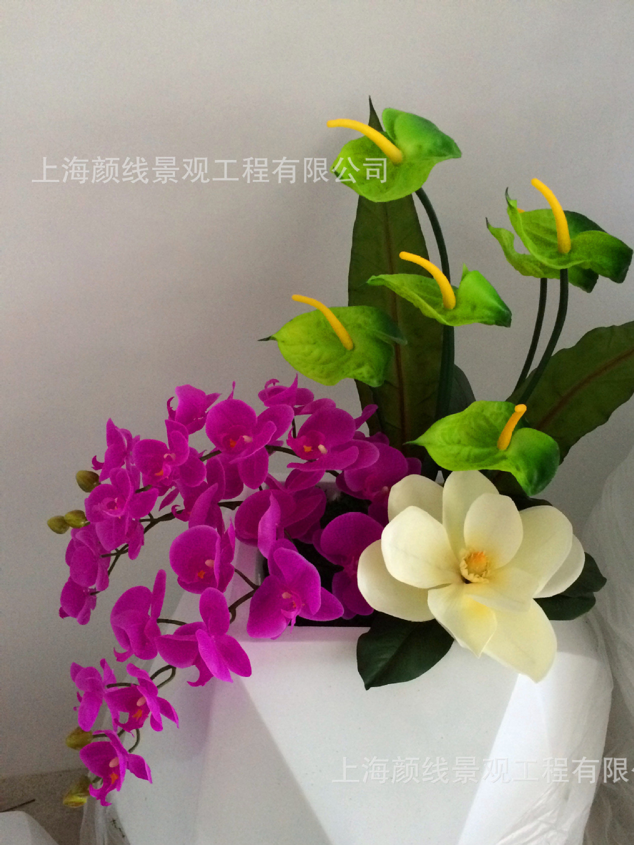 Simulation of fake flower plastic flower high-end simulation flower mall DP point professional manufacturers direct sales