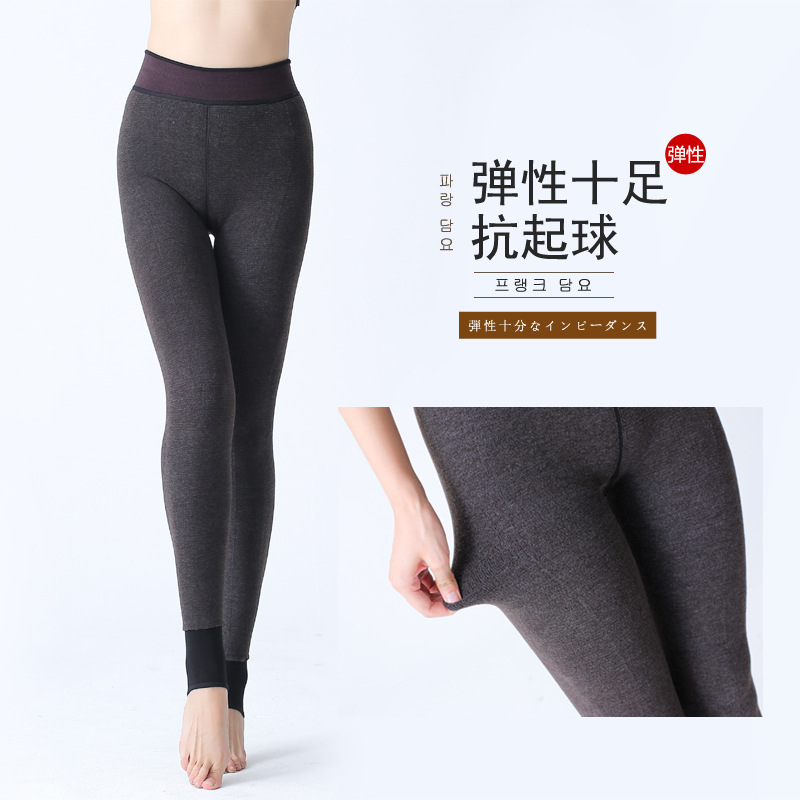 New autumn/winter 2019 tights with wool wool leggings slim and slim for women 460g of tights