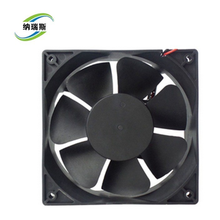 ND12038 quiet double ball cooling fan top cabinet industrial exhaust equipment fan manufacturers wholesale