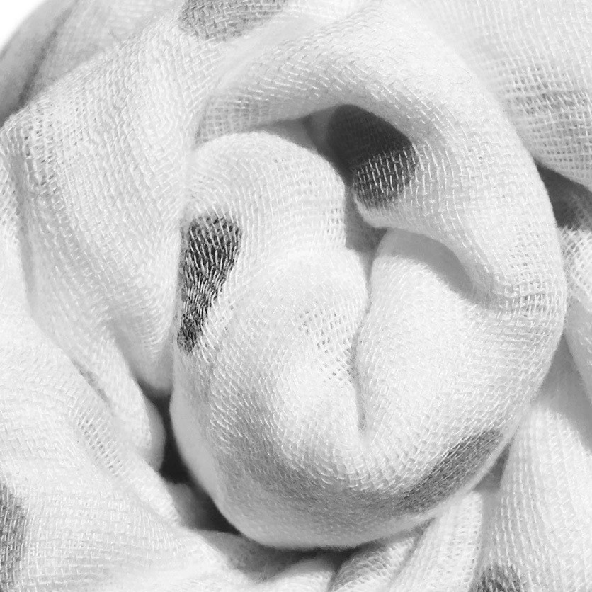 Muslin cotton bamboo fiber baby swaddling blanket baby gauze bath towel 47in custom made