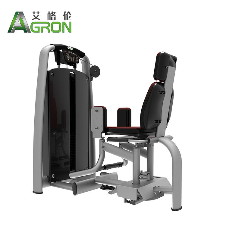 Fitness apparatus strength apparatus commercial fitness apparatus three-head downforce trainer