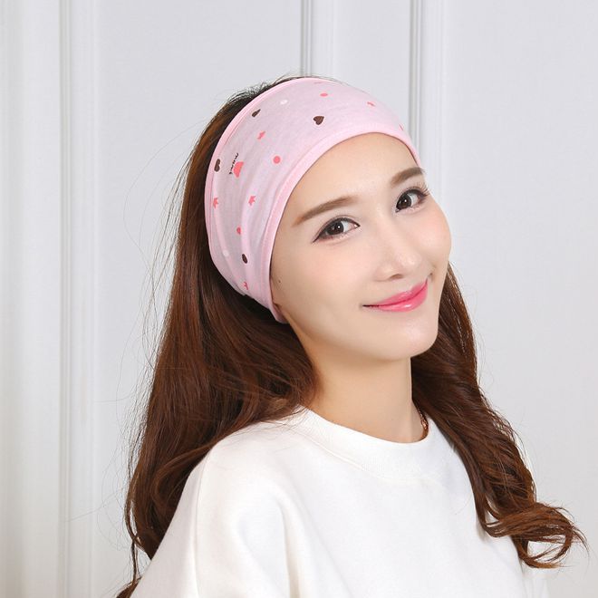 Spring and autumn summer pregnant women printed head wind headscarf zuyuezi hat supplies wholesale manufacturers of pure cotton hair