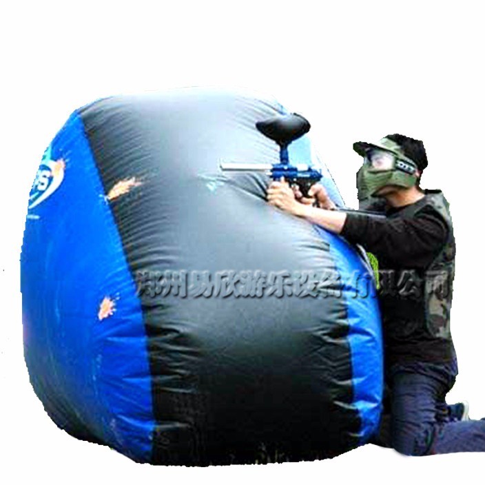 Manufacturers custom supply interesting props field wall competition inflatable CS bunker training