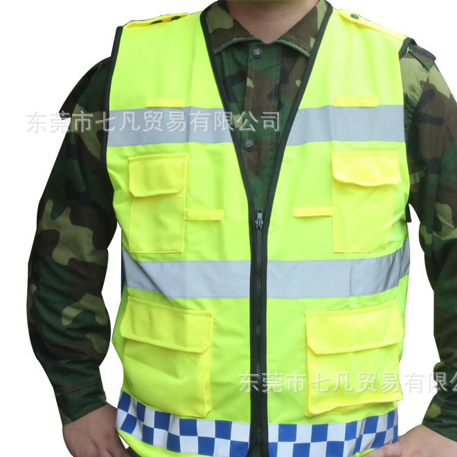 Reflective vest cycling wear traffic reflective clothing safety vest sanitation vest