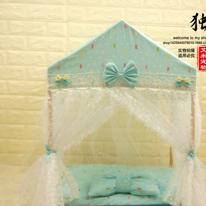 Korean luxury pet tent pet nest pad pet house cat tent pet supplies manufacturers wholesale