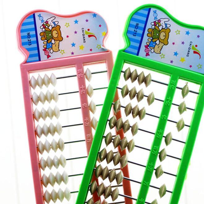 Children's cartoon abacus plastic abacus 11 grade abacus abacus abacus primary school students