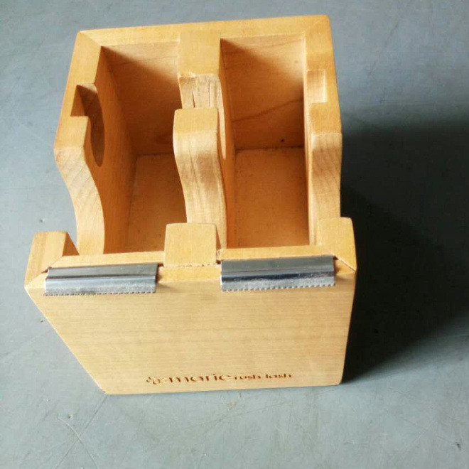 Wooden handicraft processing wooden speaker wooden articles for daily use wooden paper box pen holder pen container can be